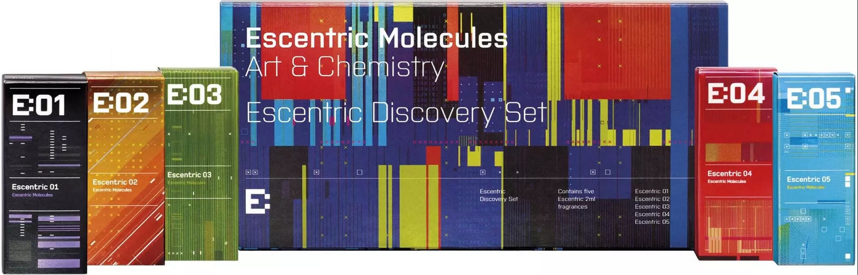 Escentric Molecules – Travel set of 3 fragrances