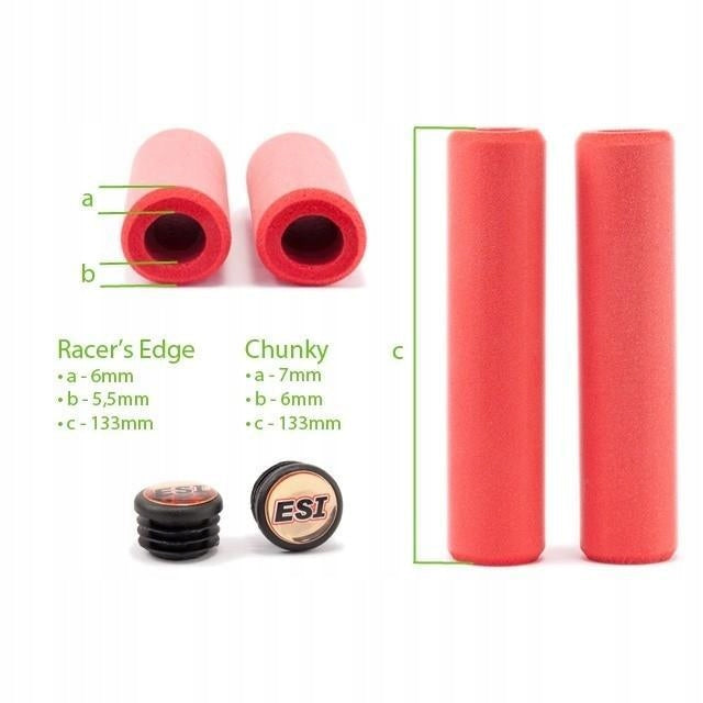 Esi Grips - Chunky - GREEN Manufacturer code GCKG8