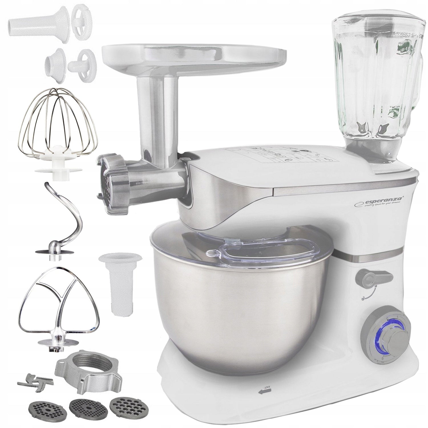 Esperanza Cooking Master EKM025 Multifunctional Food Processor