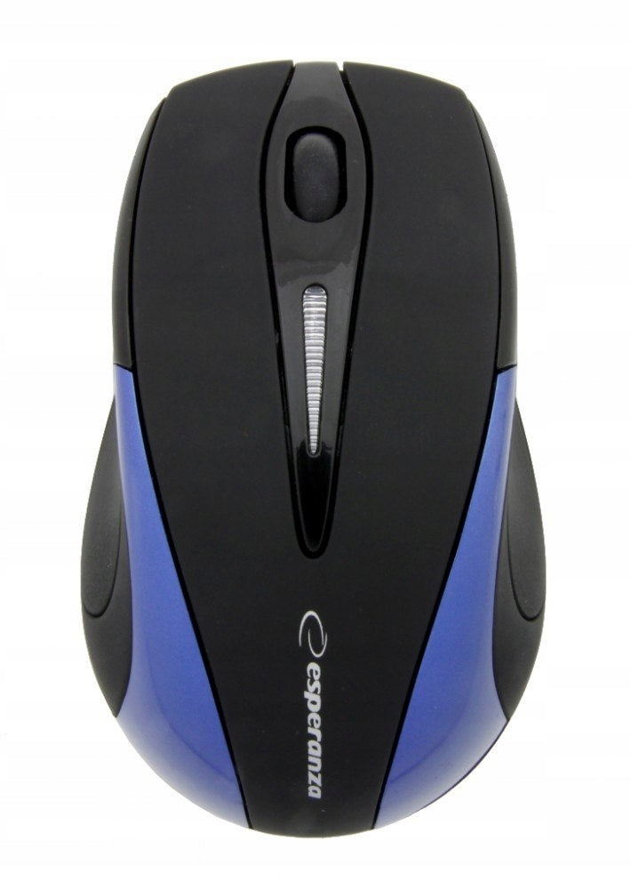 Esperanza Wireless Optical Mouse EM101B USB, Color blue