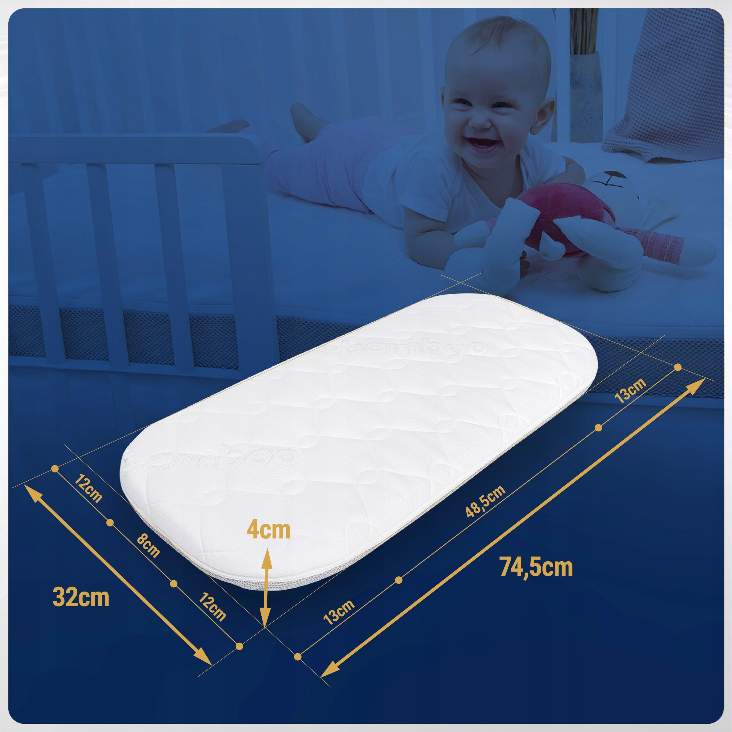 Espiro Next Up Gondola Mattress Stroller Mattress 74,5x32 Packaging status original