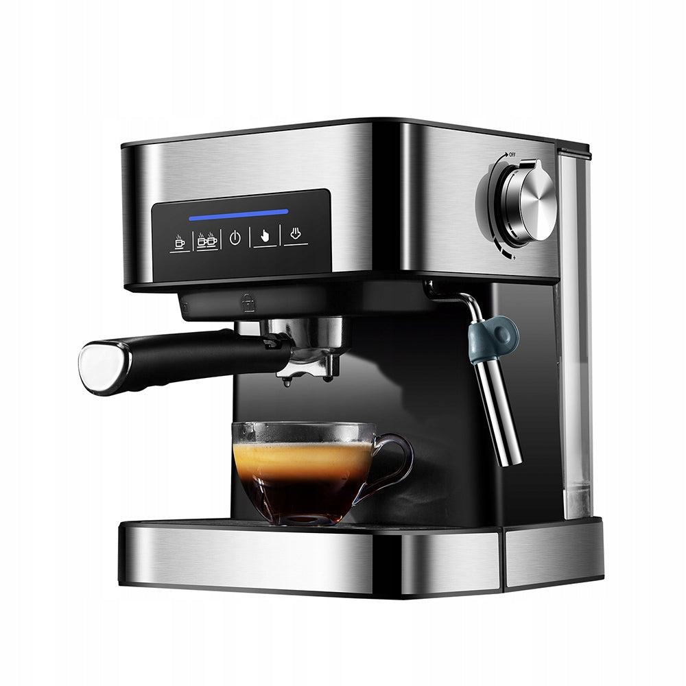 Espresso Coffee Machine 20 Bar 1.6L Capacity, Makes Up to 15 Cups