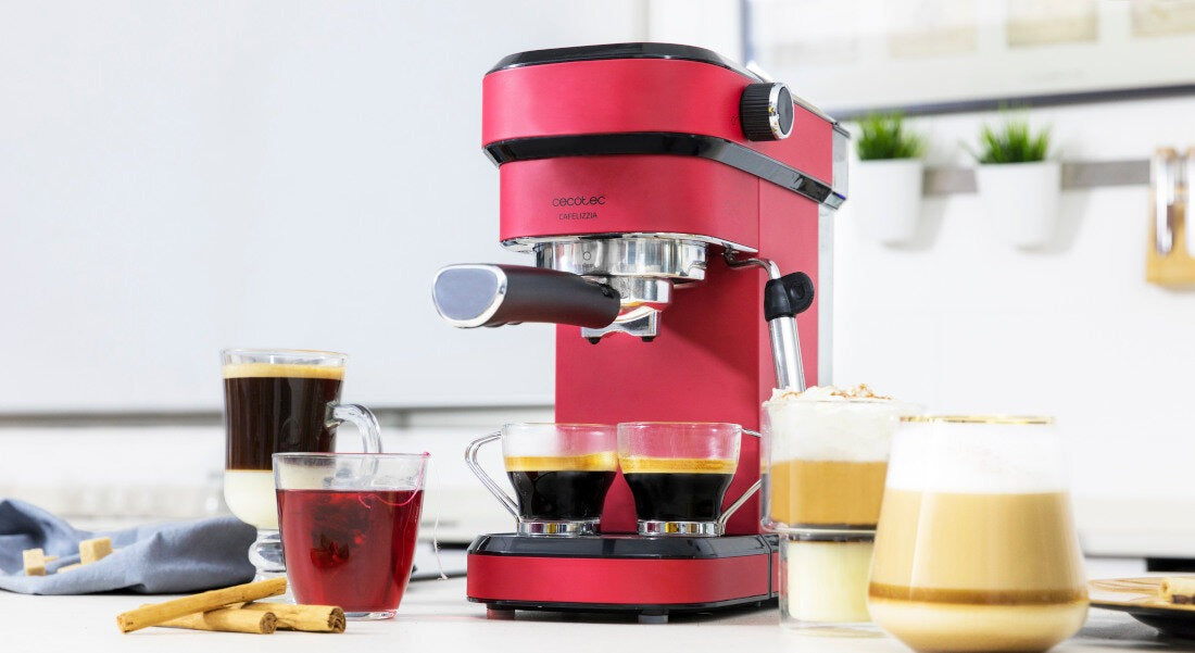 Espresso Machine Cecotec Cafelizzia 790 Shinny 1350 W 20 Bar Red EAN (GTIN) 8435484015837