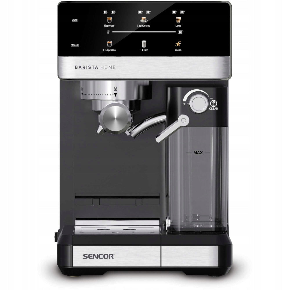 Espresso coffee maker with automatic milk frothing SENCOR SES4060BK Packaging status original