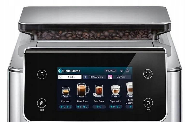 Espresso machine DE LONGHI ECAM630.75.TM PrimaDonna Aromatic Titanium sz Brand De'Longhi
