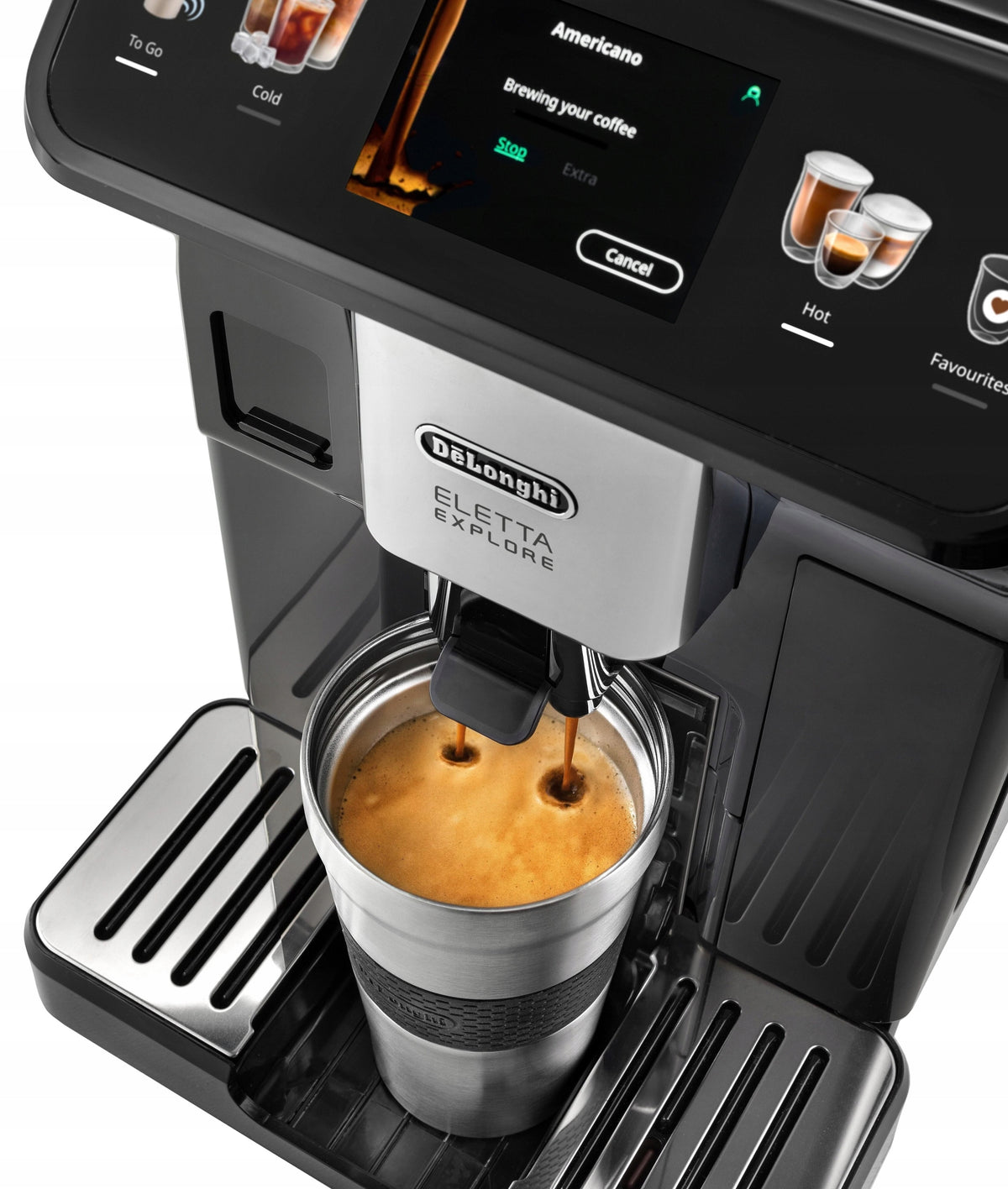 Espresso machine De'Longhi ECAM450.55.G Eletta Explore 1450W Packaging status original