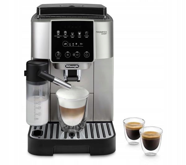 Espresso machine De'Longhi automatic with grinder 1450 W silver Manufacturer code Ekspres do kawy DELONGHI Spieniacz Mleka