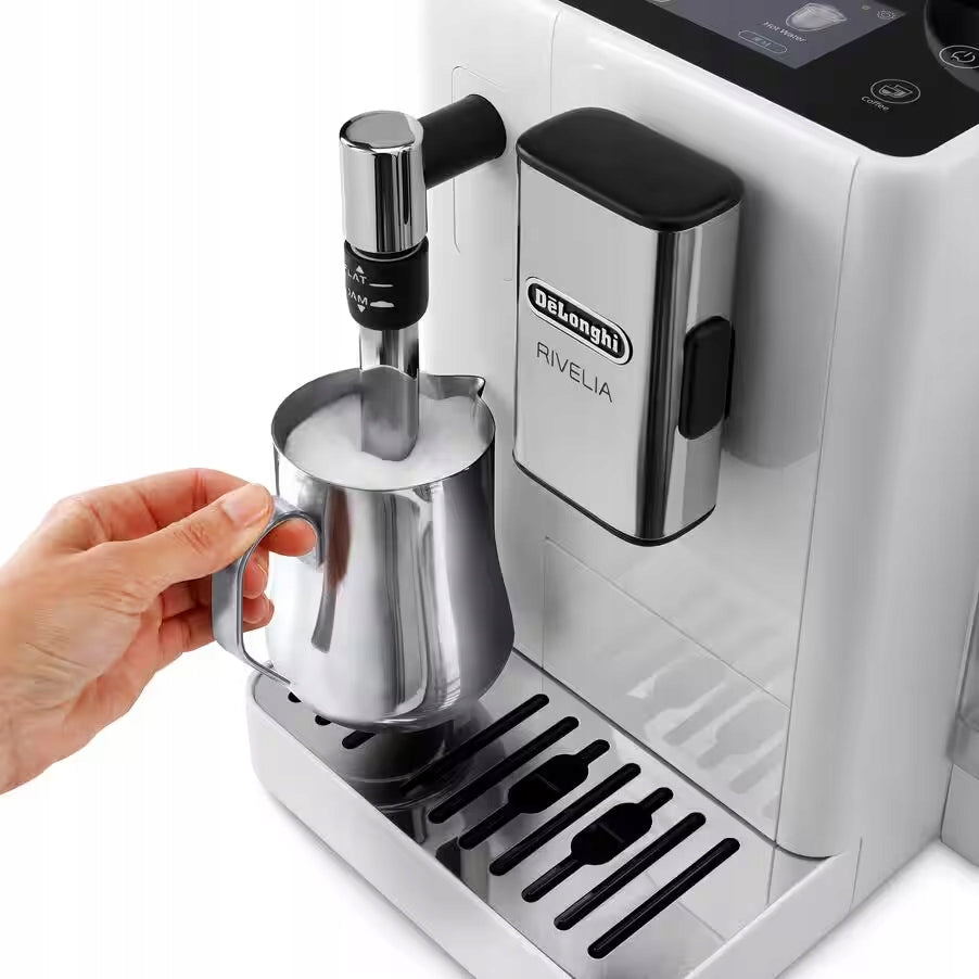 Espresso machine DeLonghi EXAM440.35.W Rivelia Arctic White Model EXAM440.35.W