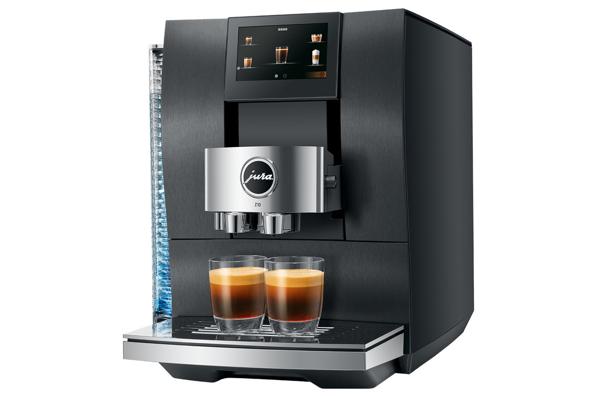 Espresso machine Jura Z10 Aluminium Dark Inox +ice maker freebie