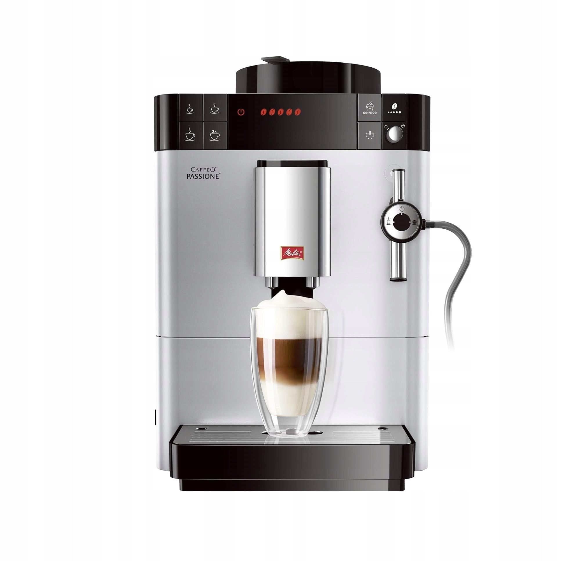 Espresso machine Melitta automatic 1400 W silver 1,2 l Packaging status original