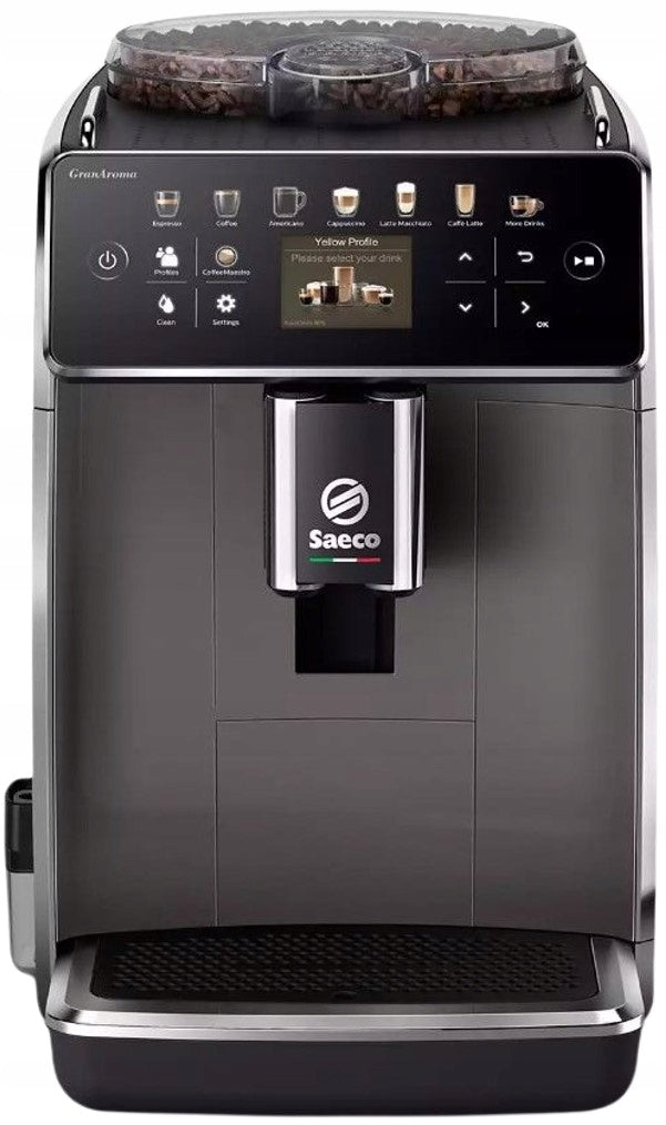 Espresso machine Saeco GranAroma SM6582/10 1500W 15 bar TFT 16 drinks Brand Saeco