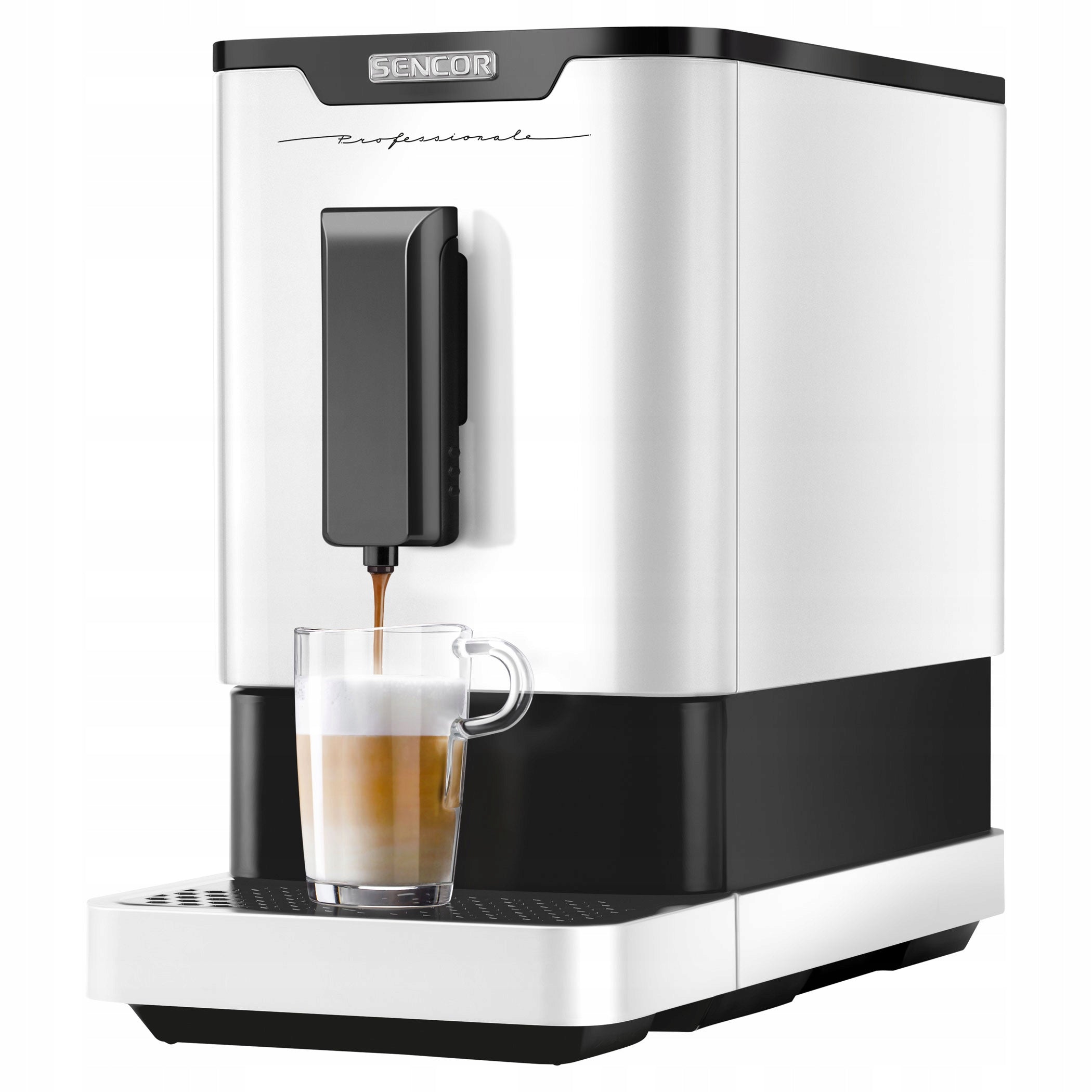 Espresso machine Sencor SES 7210WH 19bar 1470W LED Display Grinder