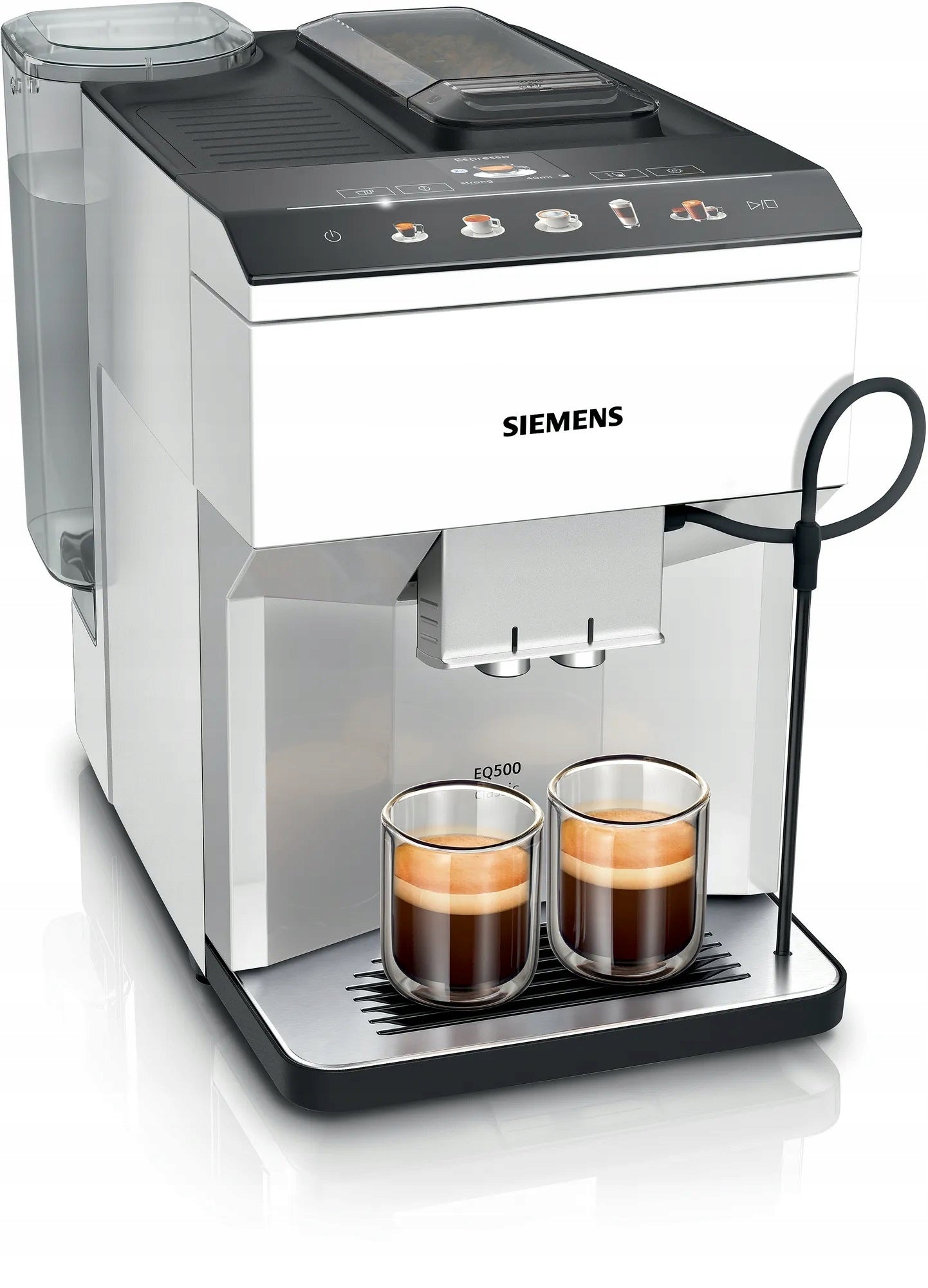 Espresso machine Siemens EQ.500 TP515R02 White 15bar Ceramic Grinder