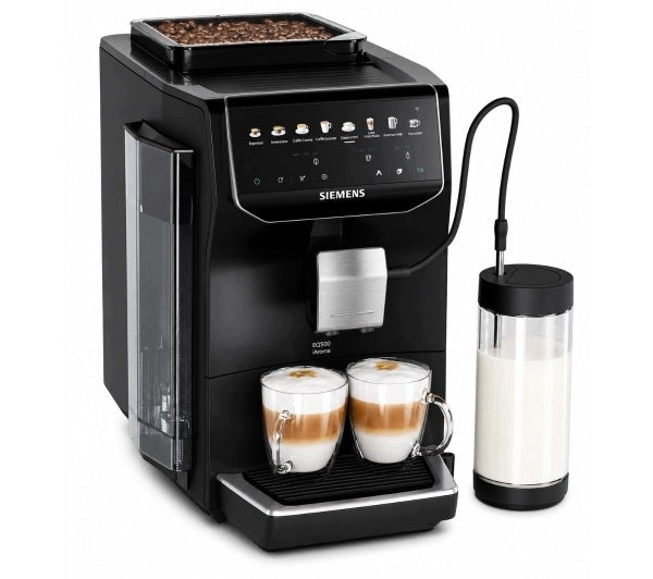 Espresso machine Siemens EQ500 iAroma Piano Black TP555EM7 Width 30,