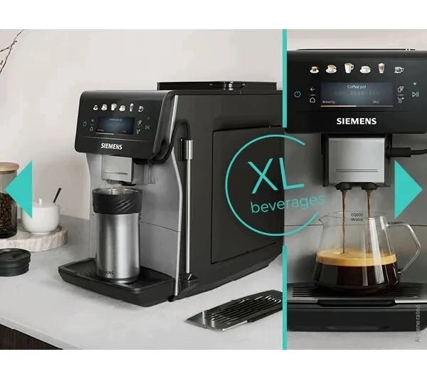 Espresso machine Siemens EQ600 iAroma Inox Silver TP603E07 -1300W Brand Siemens