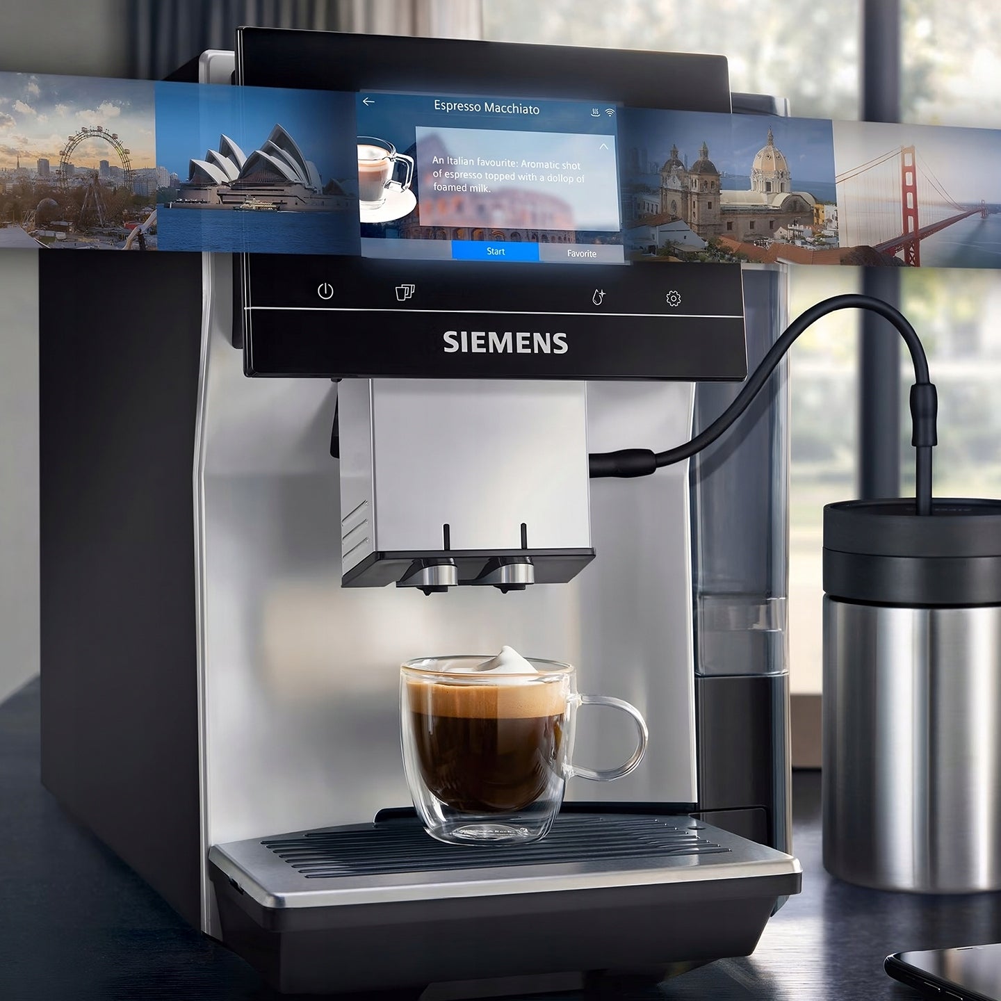 Espresso machine Siemens EQ700 TP715R07 Classic – stainless steel EAN (GTIN) 4242003959237