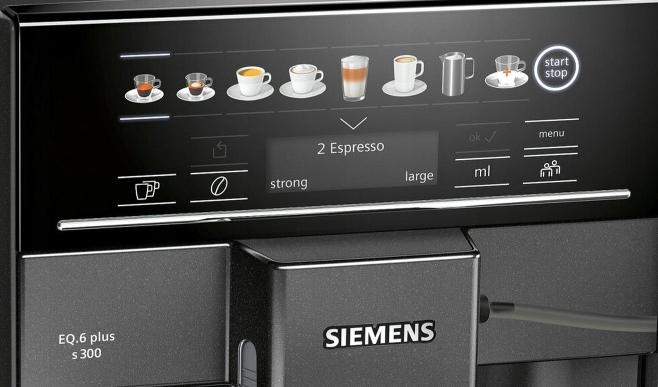 Espresso machine Siemens TE653M19RW EQ6 plus 15 bar aromaDoubleShot EAN (GTIN) 4242003887592
