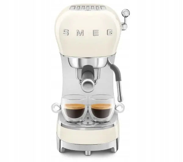 Espresso machine Smeg ECF02CREU Kolbowy 1350W 1L 15 bar Cream
