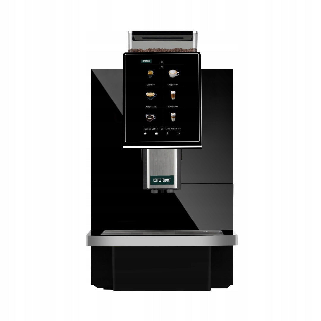 Espresso machine automatic Coffee Format Atlas W2 black with grinder