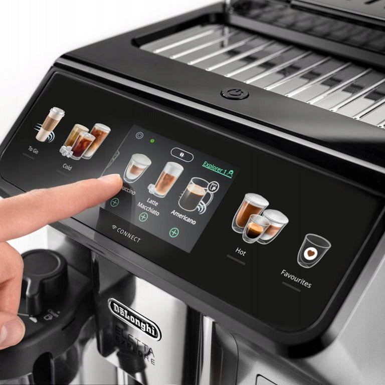 Espresso machine automatic DELONGHI ECAM 450.65.S 1450 W WiFi Packaging status original