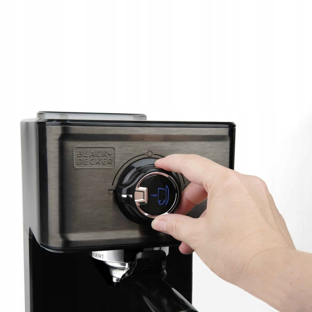 Espresso machine flask Black Decker BXCO1200E 1200W Brand Black+Decker