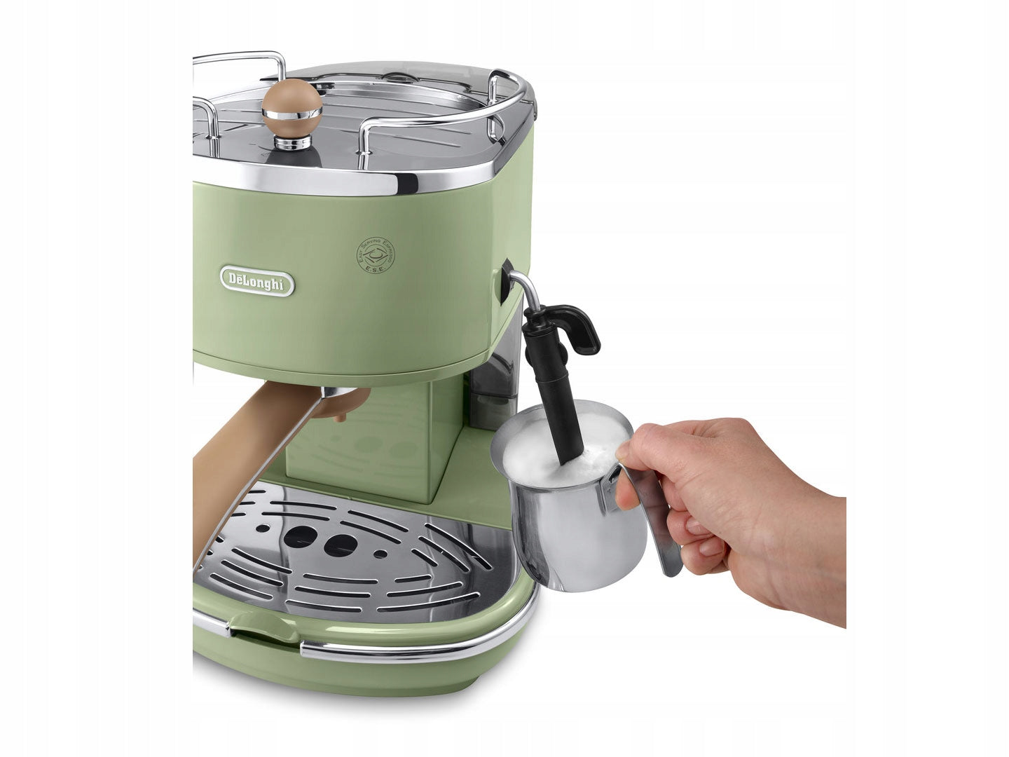 Espresso machine flask De'Longhi Icona Vintage ECOV 311.GR green Manufacturer code ECOV 311.GR