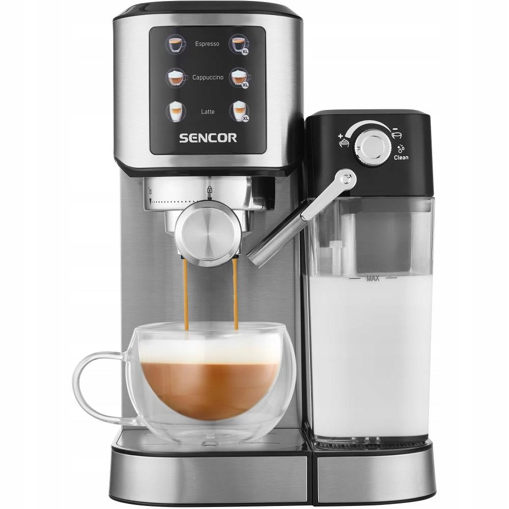 Espresso machine flask Sencor SES 4910SS 1350W 20bar Thermoblock Brand Sencor