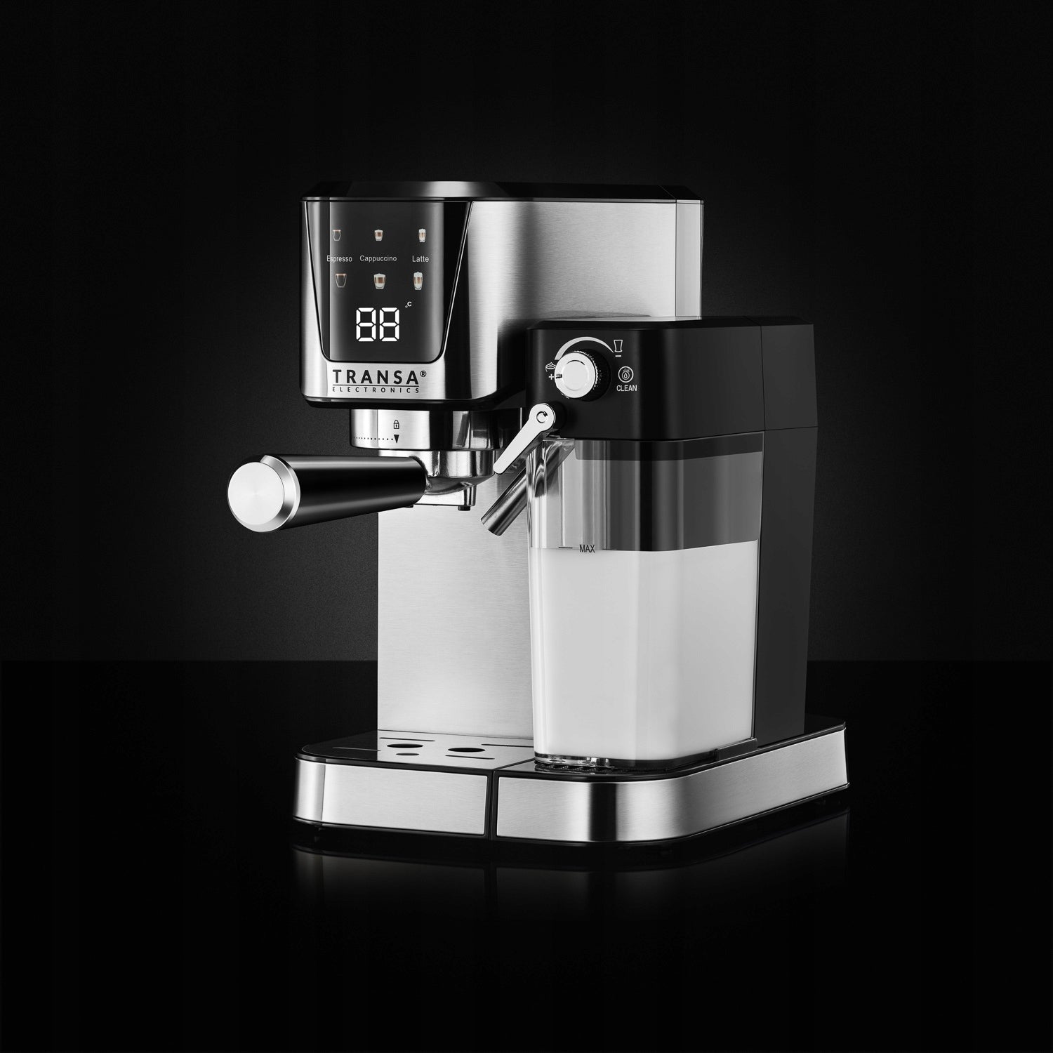 Espresso machine flask with frother AUTOMAT LCD Pump ULKA 20 BAR Manufacturer code TE-80