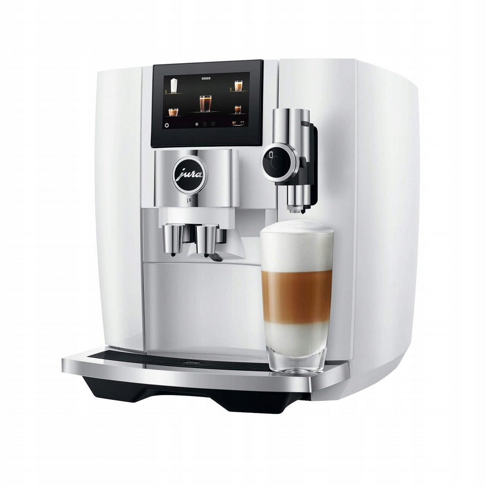 Espresso machine for coffee JURA J8 Piano White (EA) Manufacturer code 15460