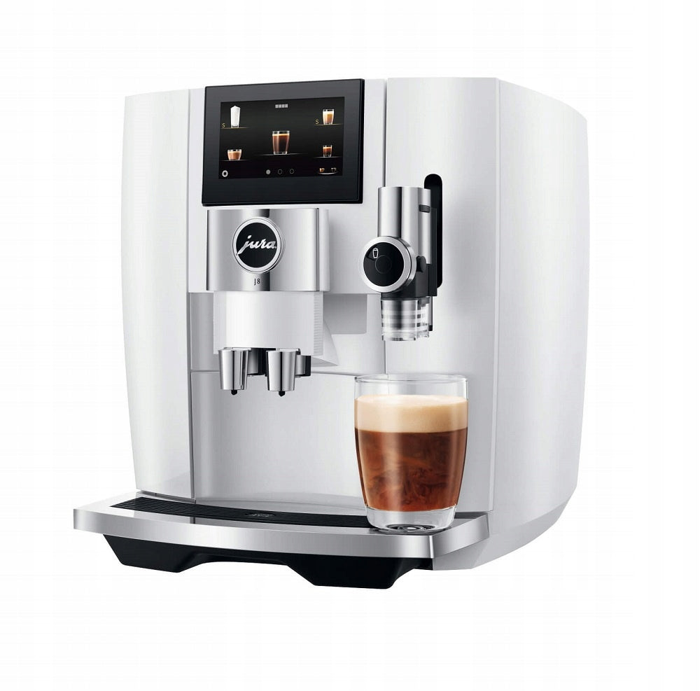 Espresso machine for coffee JURA J8 Piano White (EA)