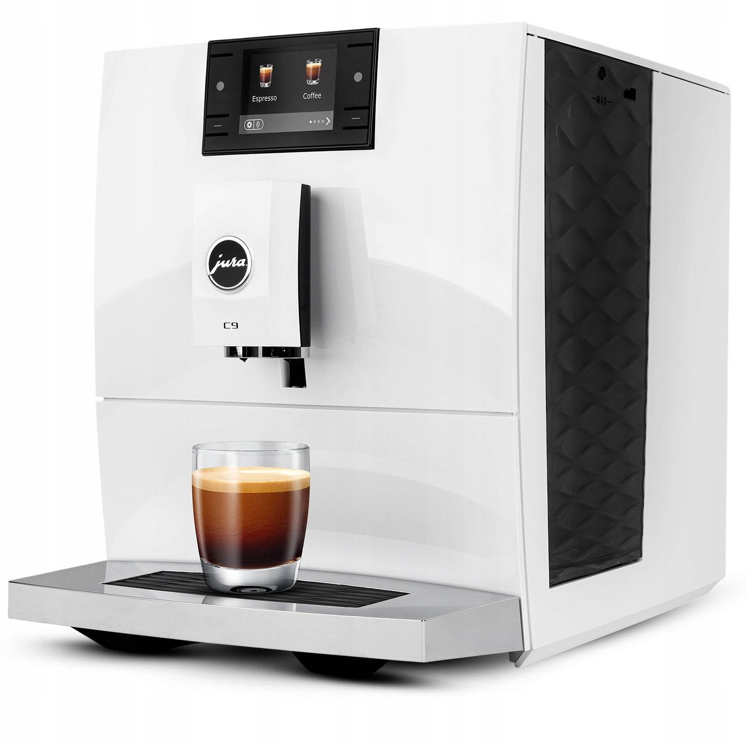 Espresso machine for coffee Jura C9 automatic 1450W 15BAR Piano White