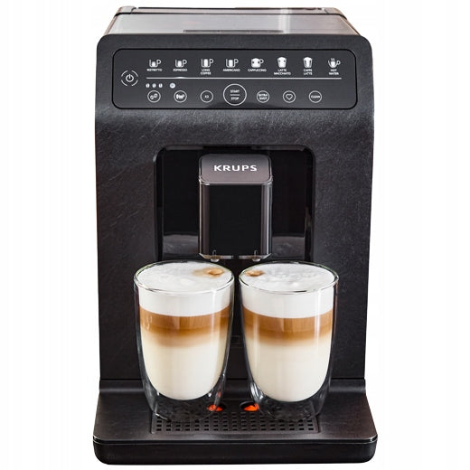 Espresso machine for coffee KRUPS EVIDENCE UP EA897B with grinder 8 recipes