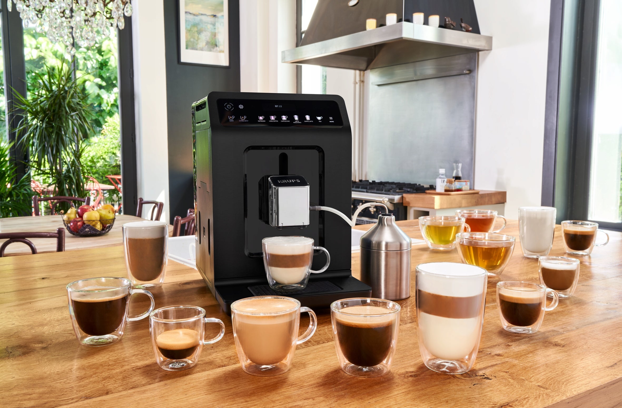Espresso machine for coffee KRUPS Evidence EA8948 automatic Brand Krups