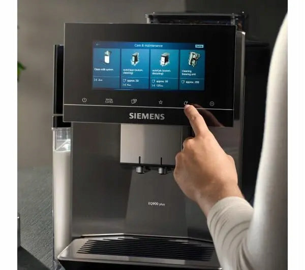 Espresso machine for coffee Siemens TQ905RZ5 1500W 19 bar Silver Packaging status original