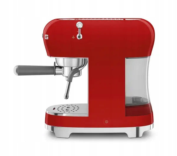 Espresso machine for coffee Smeg ECF02RDEU Kolbowy 1350W Red Brand Smeg
