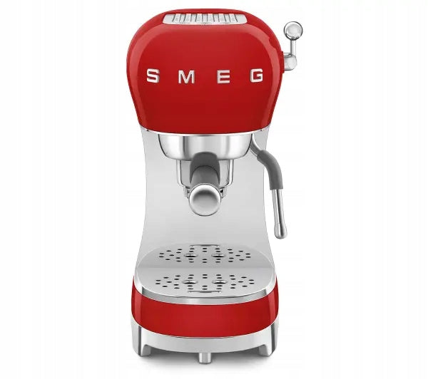 Espresso machine for coffee Smeg ECF02RDEU Kolbowy 1350W Red