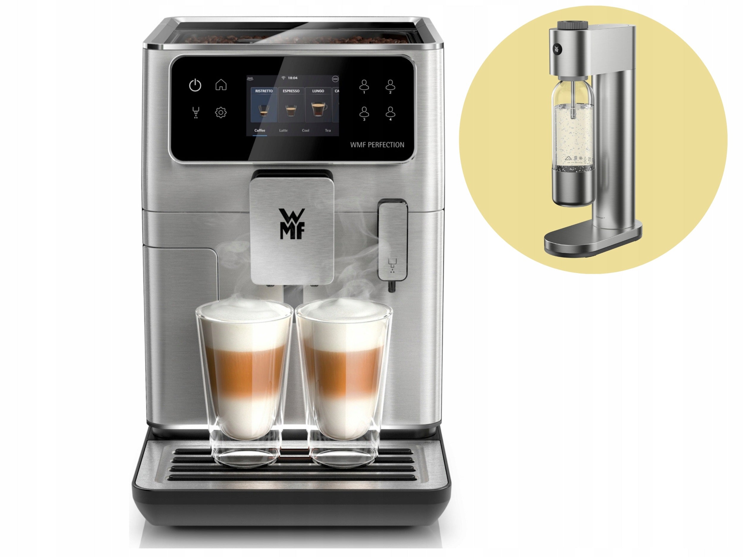 Espresso machine for coffee WMF Perfection 640 15 bar 15 coffee recipes