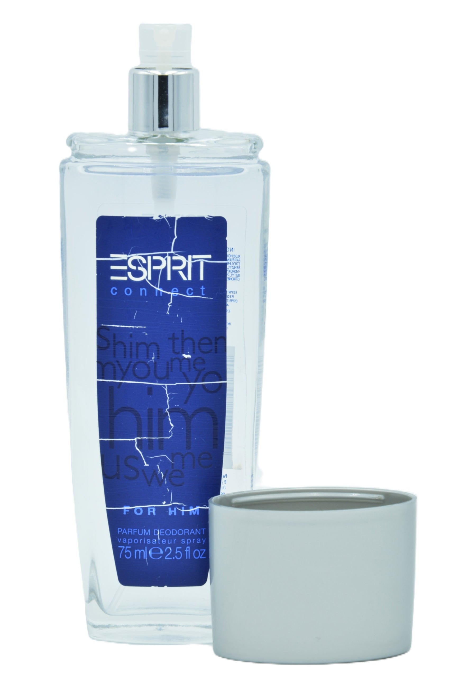 Esprit Connect For Him 75ml pdvs Perfumed Deodorant Unique Packaging status original