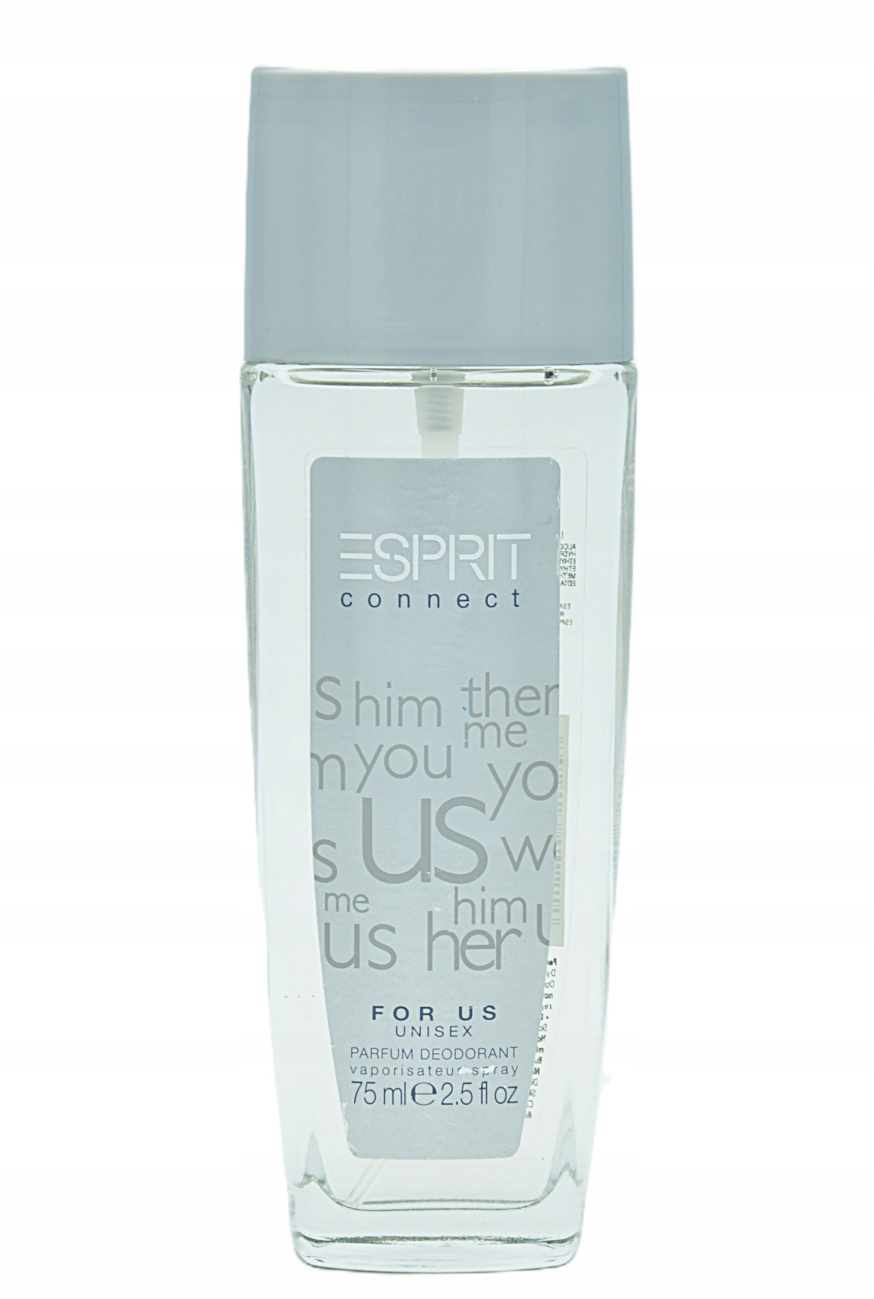 Esprit Connect For Us Unisex 75ml pdvs Perfumed Deodorant Unique Medical device no
