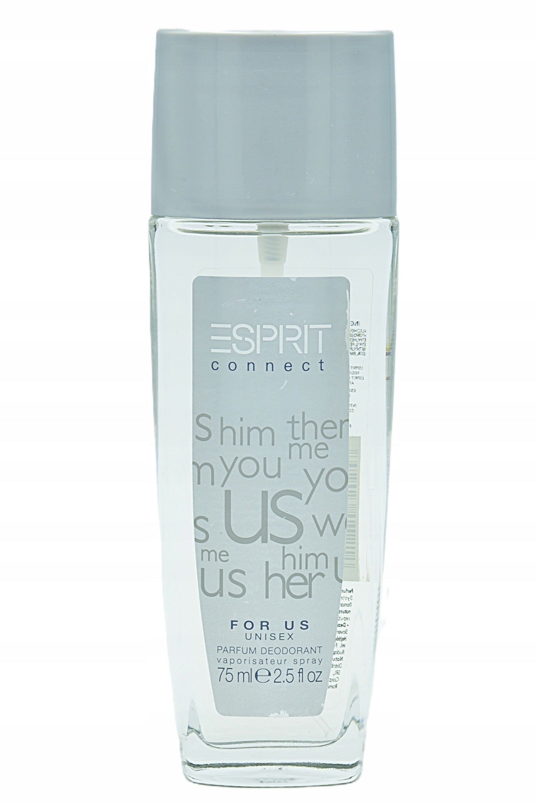 Esprit Connect For Us Unisex 75ml pdvs Perfumed Deodorant Unique