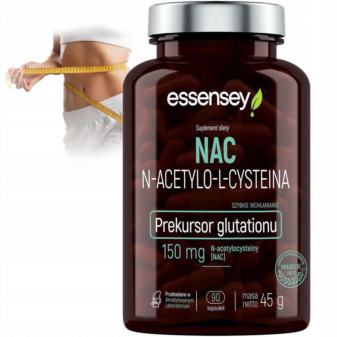 Essensey NAC FAST ABSORBING GLUTATHIONE N-ACETYL L-CYSTEINE FOR 90 DAYS VEGETARIAN