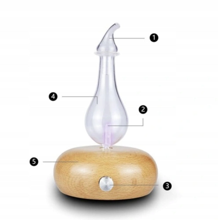 Essential Oil NEBULIZER Diffuser Aromatherapy Anhydrous Maximum room size 40 m²