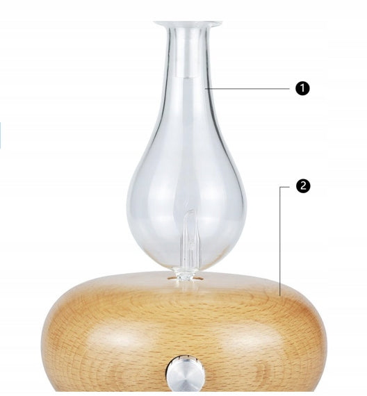 Essential Oil NEBULIZER Diffuser Aromatherapy Anhydrous Water tank capacity 0.1 l