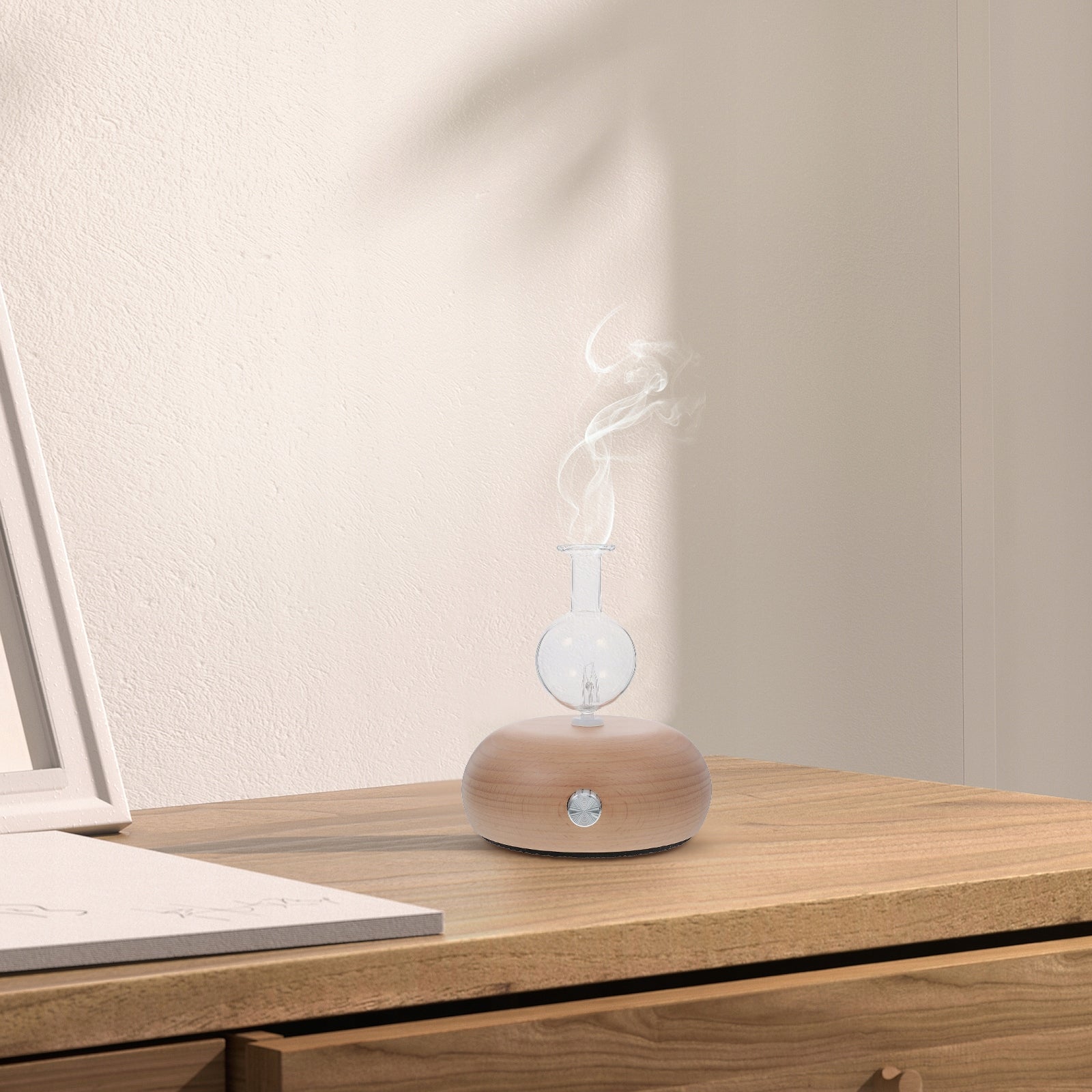 Essential Oil Nebulizer Waterless Diffuser Adjustment Aromatherapy Dominant color not applicable