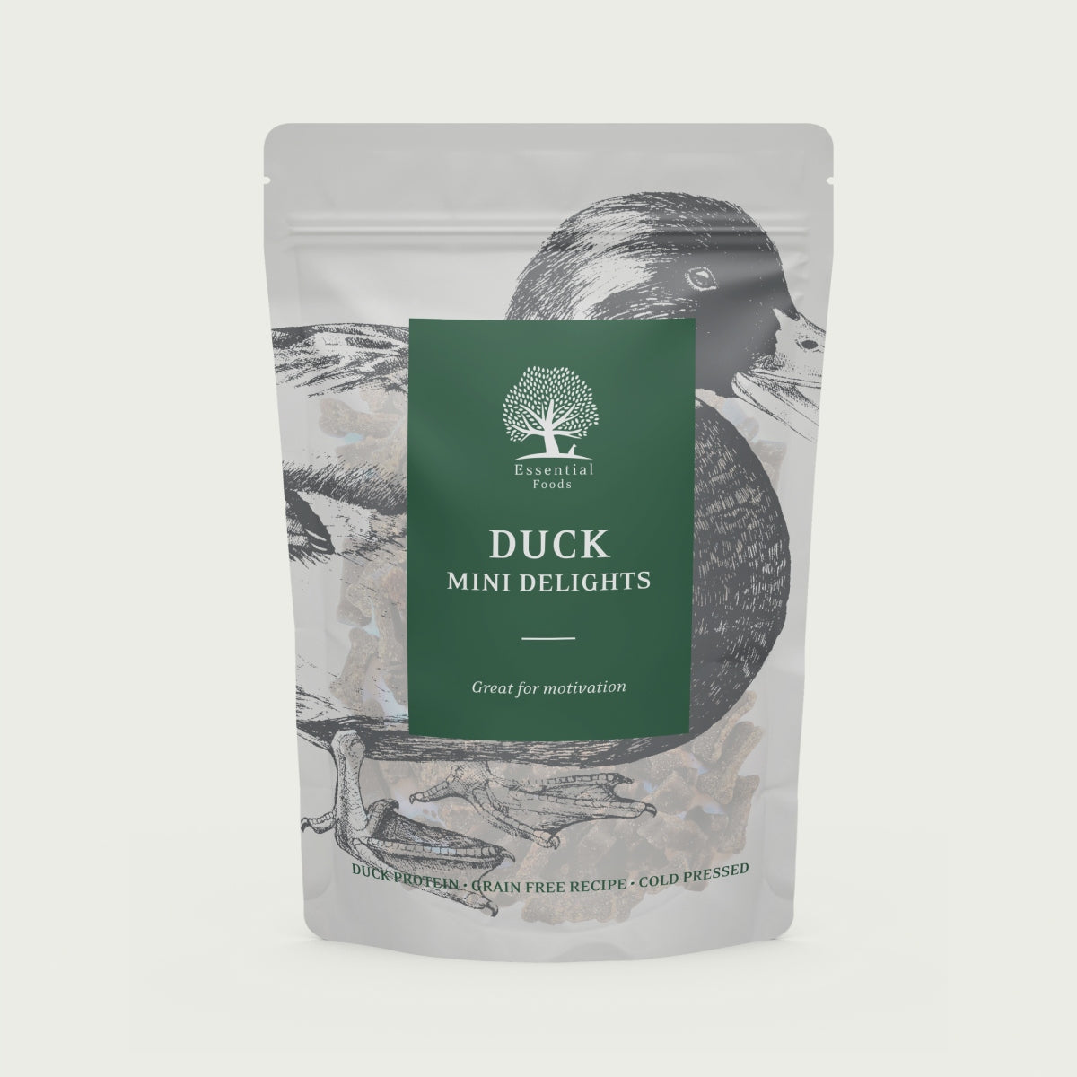 Essential mini Delight Duck |Duck | for Dog | Grain Free, 100g