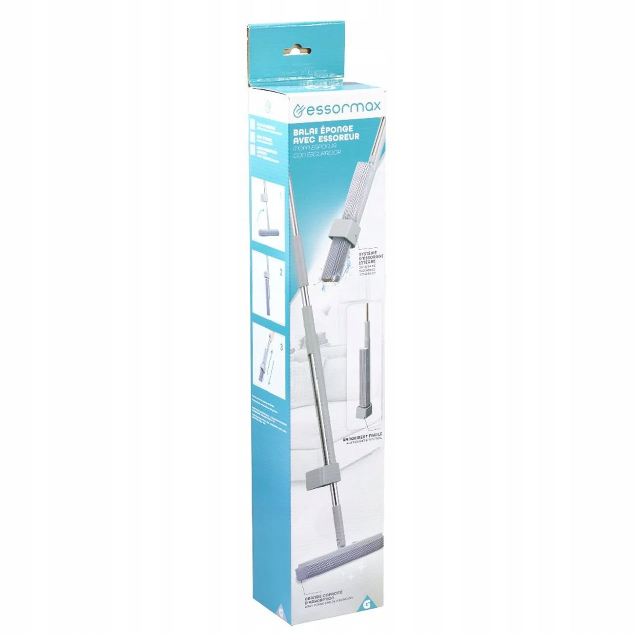 Essormax sponge mop with juicer