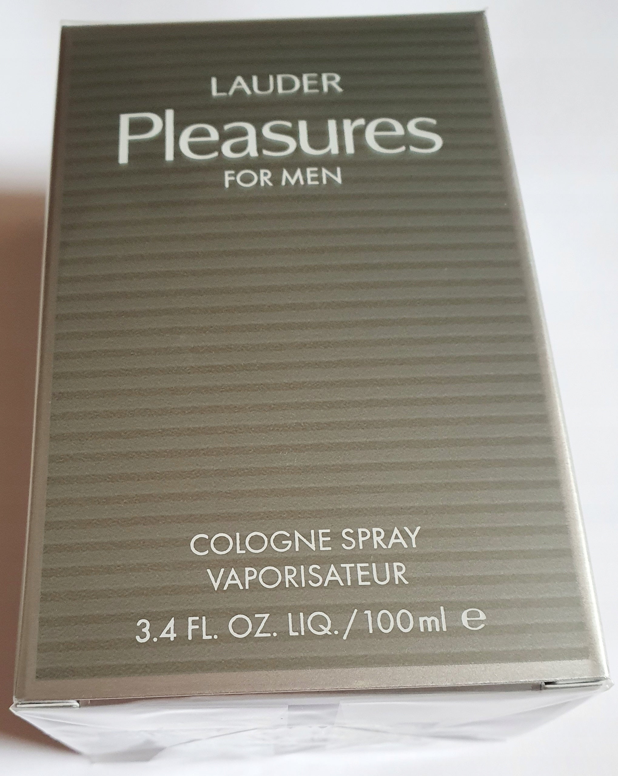 Estee Lauder Pleasures Eau de Cologne for Men 100 ml in Foil EAN (GTIN) 027131521433