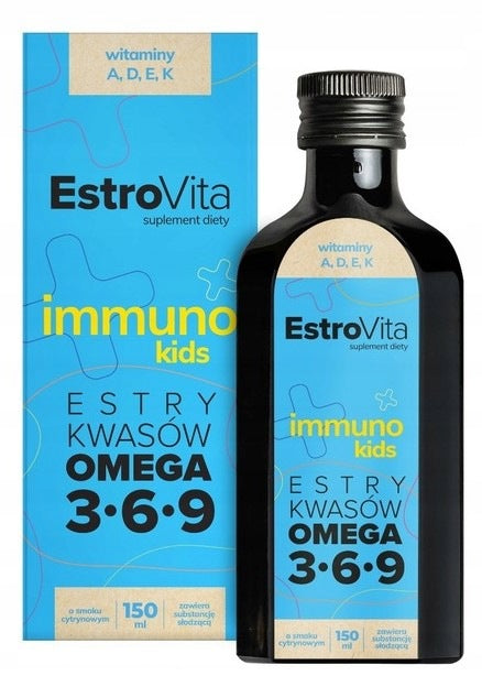 EstroVita Immuno Kids omega esters 3-6-9 150 ml