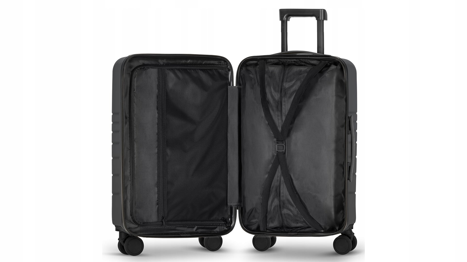 Eternitive E1 Outlet Travel Suitcase Large L 96l ABS Wheels 360° Grey Width (longer edge) 48 cm