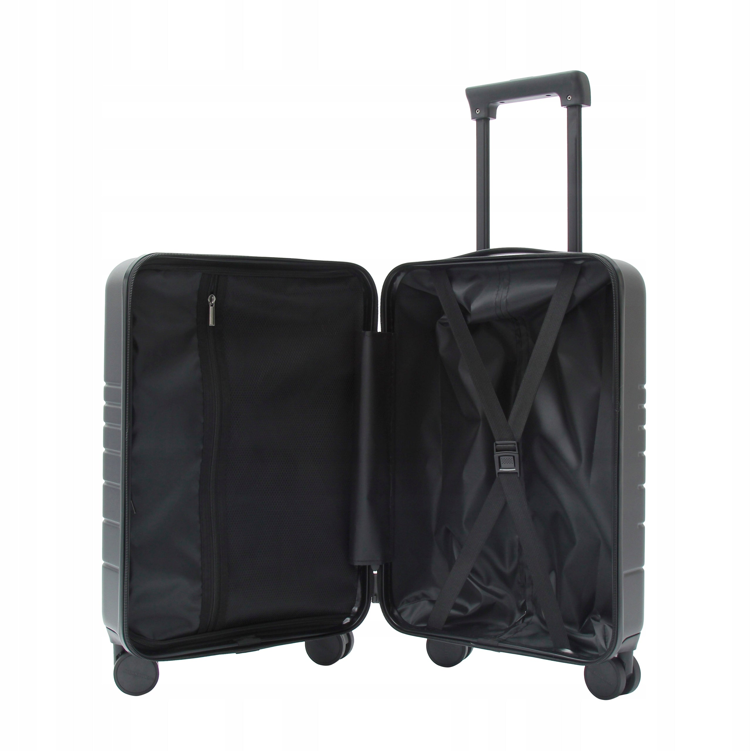 Eternitive E2 cabin suitcase hard ABS 38L TSA black Width (longer edge) 35 cm